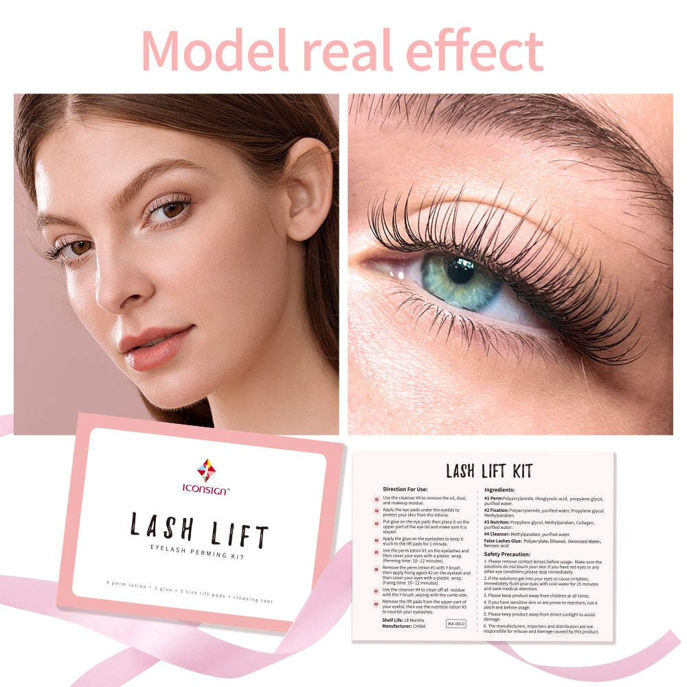 Eyelash lifting set- gift box